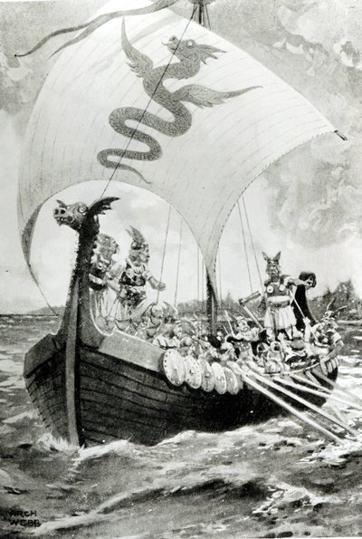 Viking Raiders by Archibald Webb